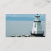 Ongebruikelijke vuurtorenkaart voor zakelijk gebru visitekaartje (Achterkant)