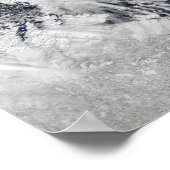 Ongebruikelijke wolkenformaties boven het Zee van  Poster (Hoek)