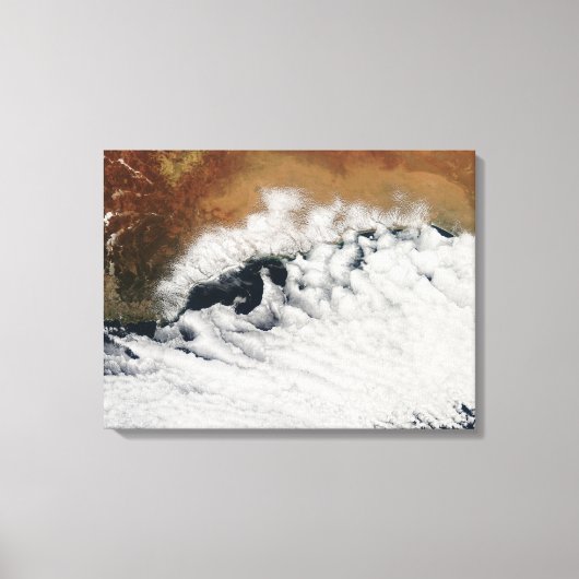 Ongebruikelijke wolkenformaties canvas afdruk (Voorkant)