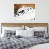Ongebruikelijke wolkenformaties canvas afdruk (Insitu (Slaapkamer))