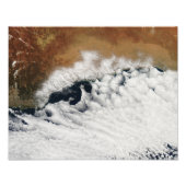 Ongebruikelijke wolkenformaties foto afdruk (Voorkant)