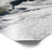 Ongebruikelijke wolkenformaties foto afdruk (Hoek)