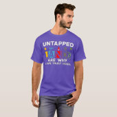 Ongebruikte Landsrust Problemen Magie Geek Geweldi T-shirt (Voorkant volledig)
