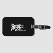 Ongecontroleerde Geesten Krijgen Sterker Bagagelab Bagagelabel (Voorkant (horizontaal))