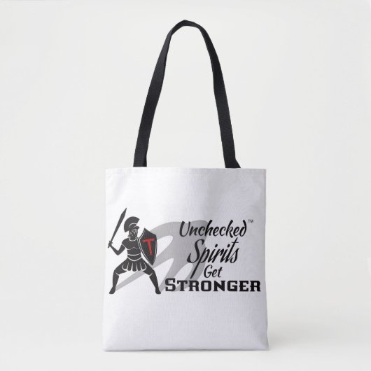 Ongecontroleerde geesten worden sterker - beide lo tote bag (Voorkant)