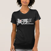 Ongecontroleerde geesten worden sterker Dames T-sh T-shirt (Voorkant)