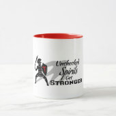 Ongecontroleerde Geesten Worden Sterker - Rood & Z Mok (Midden)