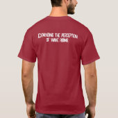Ongeconventionele Surfer T-shirt (Achterkant)