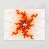 Ongedaan fractal briefkaart (Voorkant)