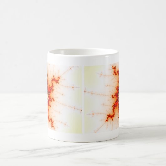 Ongedaan fractal koffiemok (Center)