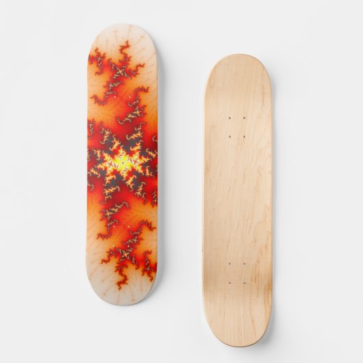 Ongedaan fractal persoonlijk skateboard (Voorkant)