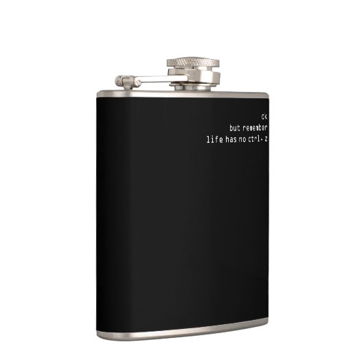 Ongedaan maken Ctrl+Z Simple Black Heupfles (Rechts)