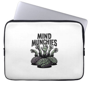 Ongedane Hersenfeest Vintage Zombiehanden Horror S Laptop Sleeve