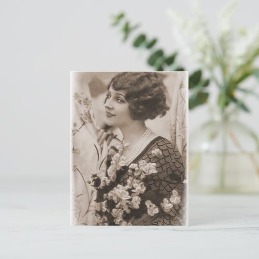 ongedefinieerd briefkaart (Staand voorkant)