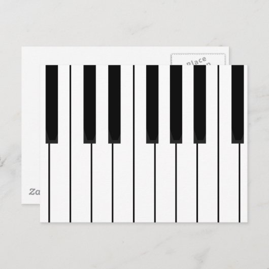 ongedefinieerd briefkaart (Voorkant / Achterkant)