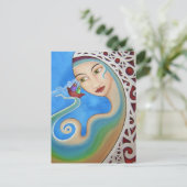 ongedefinieerd briefkaart (Staand voorkant)