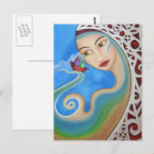 ongedefinieerd briefkaart (Voorkant / Achterkant)