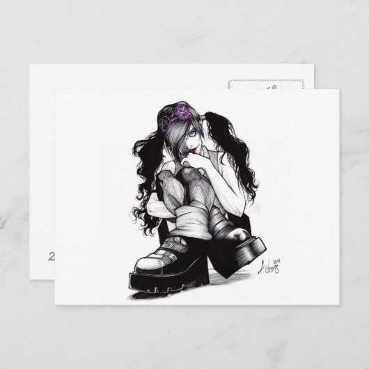 ongedefinieerd briefkaart (Voorkant / Achterkant)