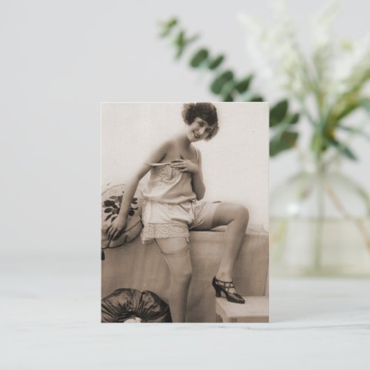 ongedefinieerd briefkaart (Staand voorkant)