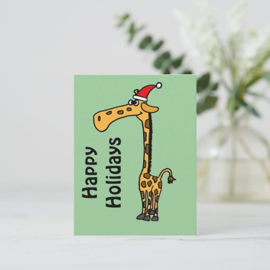 ongedefinieerd feestdagenkaart (Staand voorkant)