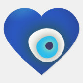 ongedefinieerd hart sticker (Voorkant)