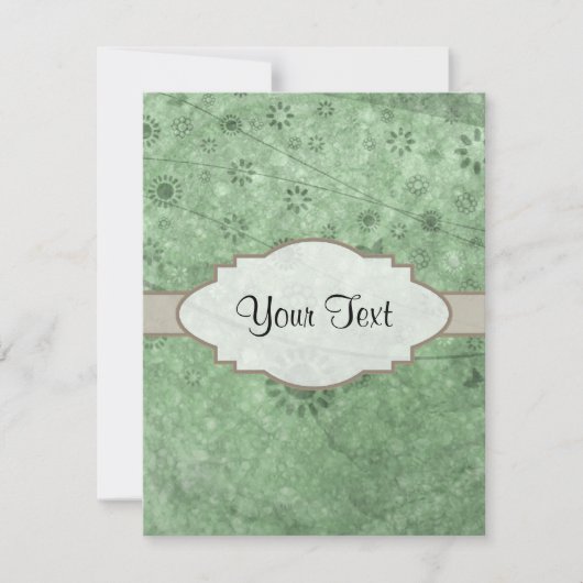 ongedefinieerd kaart (Voorkant)