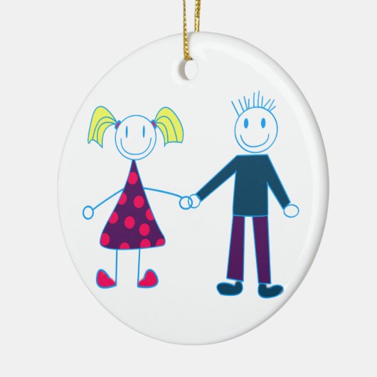 ongedefinieerd keramisch ornament (Links)