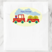 ongedefinieerd ovale sticker (Tas)