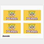 ongedefinieerd rechthoekige sticker (Vel)