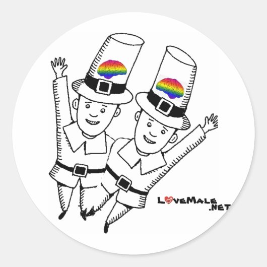 ongedefinieerd ronde sticker (Voorkant)