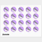ongedefinieerd ronde sticker (Vel)