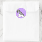 ongedefinieerd ronde sticker (Tas)