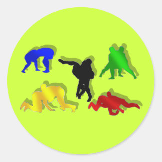 ongedefinieerd ronde sticker