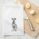 ongedefinieerd theedoek (Quarter Fold)