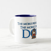 ongedefinieerd tweekleurige koffiemok (Voorkant links)