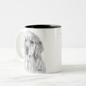 ongedefinieerd tweekleurige koffiemok (Voorkant links)