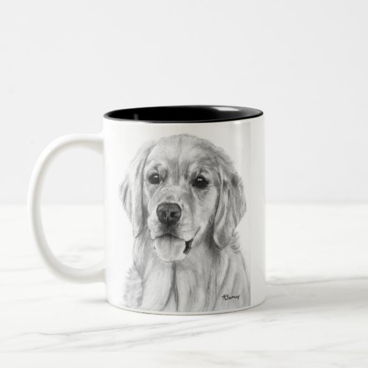 ongedefinieerd tweekleurige koffiemok (Links)