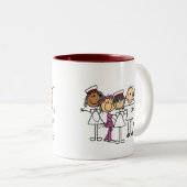 ongedefinieerd tweekleurige koffiemok (Voorkant rechts)