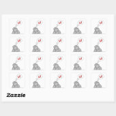 ongedefinieerd vierkante sticker (Vel)