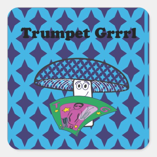 ongedefinieerd vierkante sticker (Voorkant)