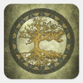 ongedefinieerd vierkante sticker (Voorkant)