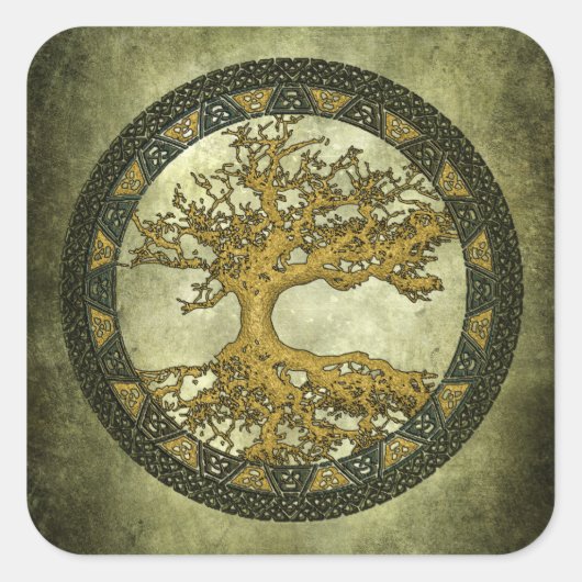 ongedefinieerd vierkante sticker (Voorkant)