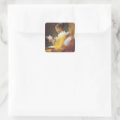 ongedefinieerd vierkante sticker (Tas)