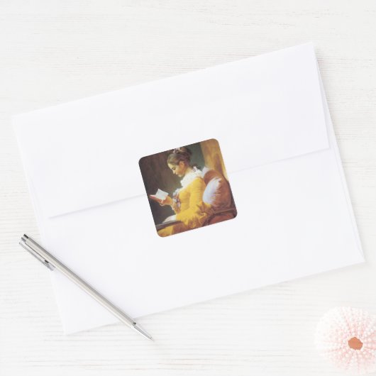 ongedefinieerd vierkante sticker (Envelop)