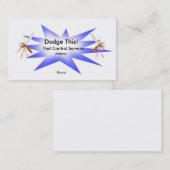 Ongediertebestrijding - Blue Spark en Muggen Visitekaartje (Voorkant / Achterkant)