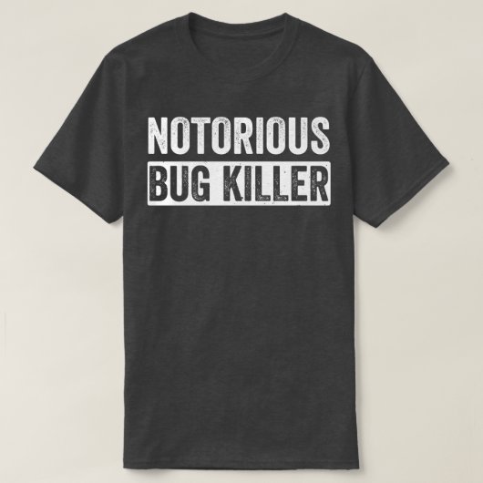 Ongediertebestrijding Bug Exterminator Bug Killer  T-shirt (Design voorkant)