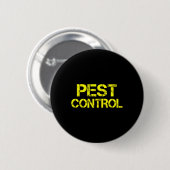 Ongediertebestrijding Exterminator Halloween kostu Ronde Button 5,7 Cm (Voorkant /achterkant)