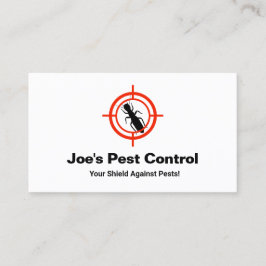 Ongediertebestrijding / insectenbegrenzer visitekaartje