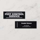 Ongediertebestrijding Kraft Mini Visitekaartje (Voorkant / Achterkant)