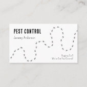 Ongediertebestrijding mieren insecten modern minim visitekaartje (Voorkant)
